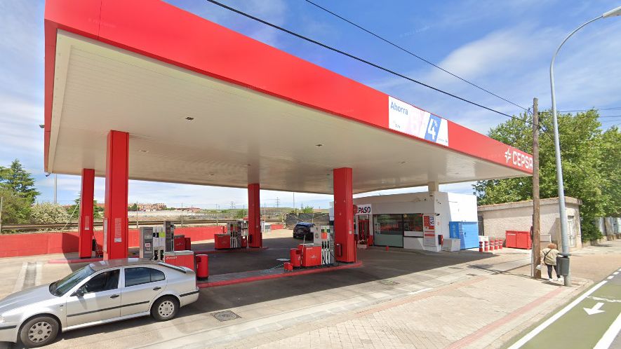 Gasolinera de Salamanca de la que un matrimonio ha huido sin pagar el repostaje