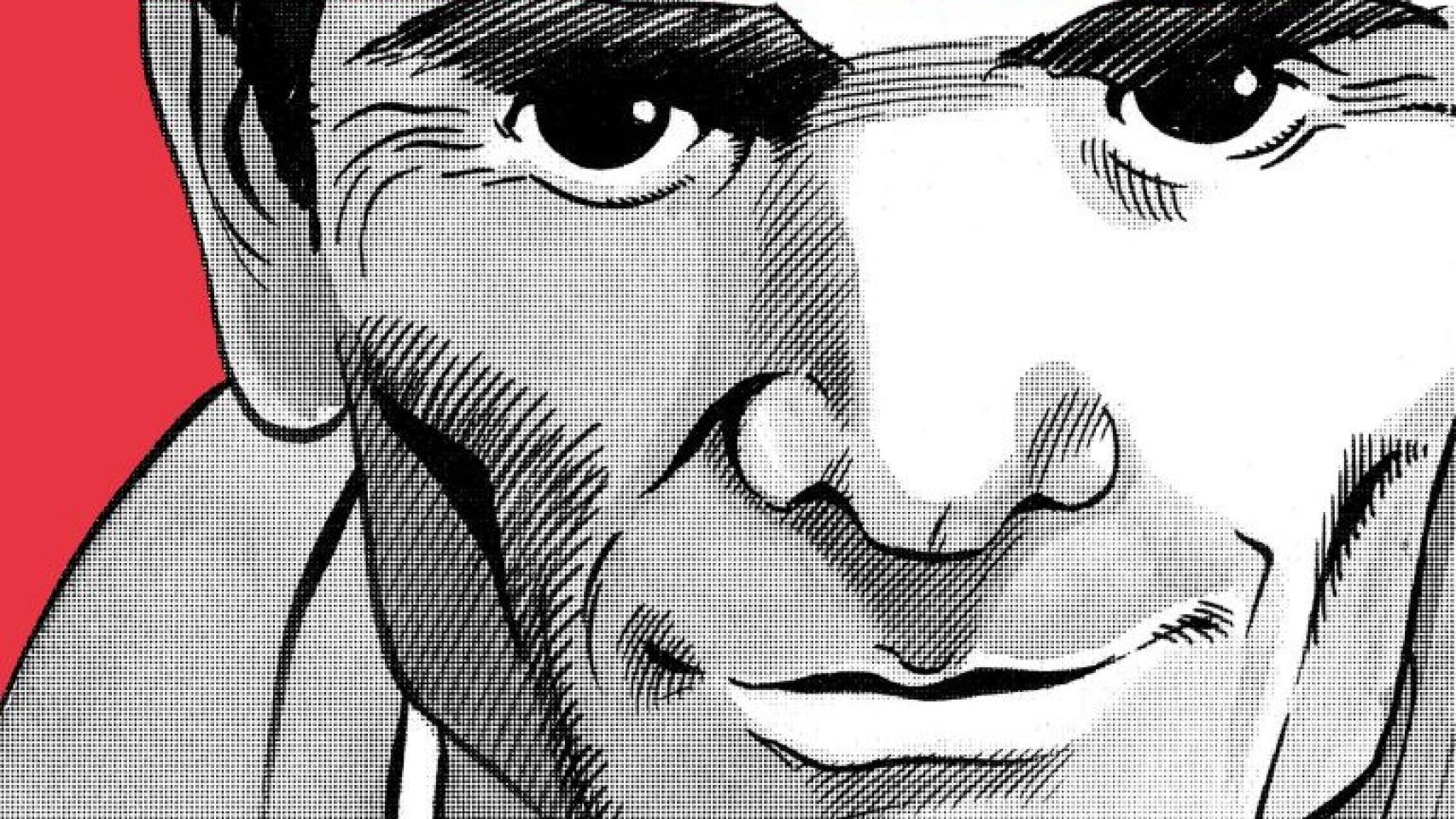 Detalle de la ilustración de cubierta del cómic 'Pasolini', de Davide Toffolo (editorial Altamarea).