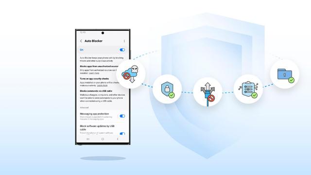 Así es la nueva función bloqueador automático de Samsung