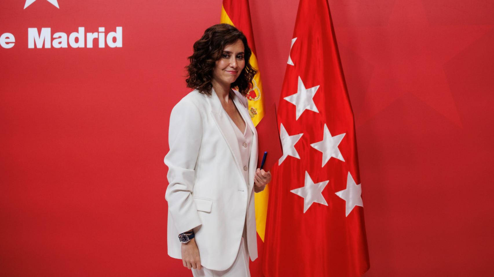 La presidenta de la Comunidad de Madrid, Isabel Díaz Ayuso.
