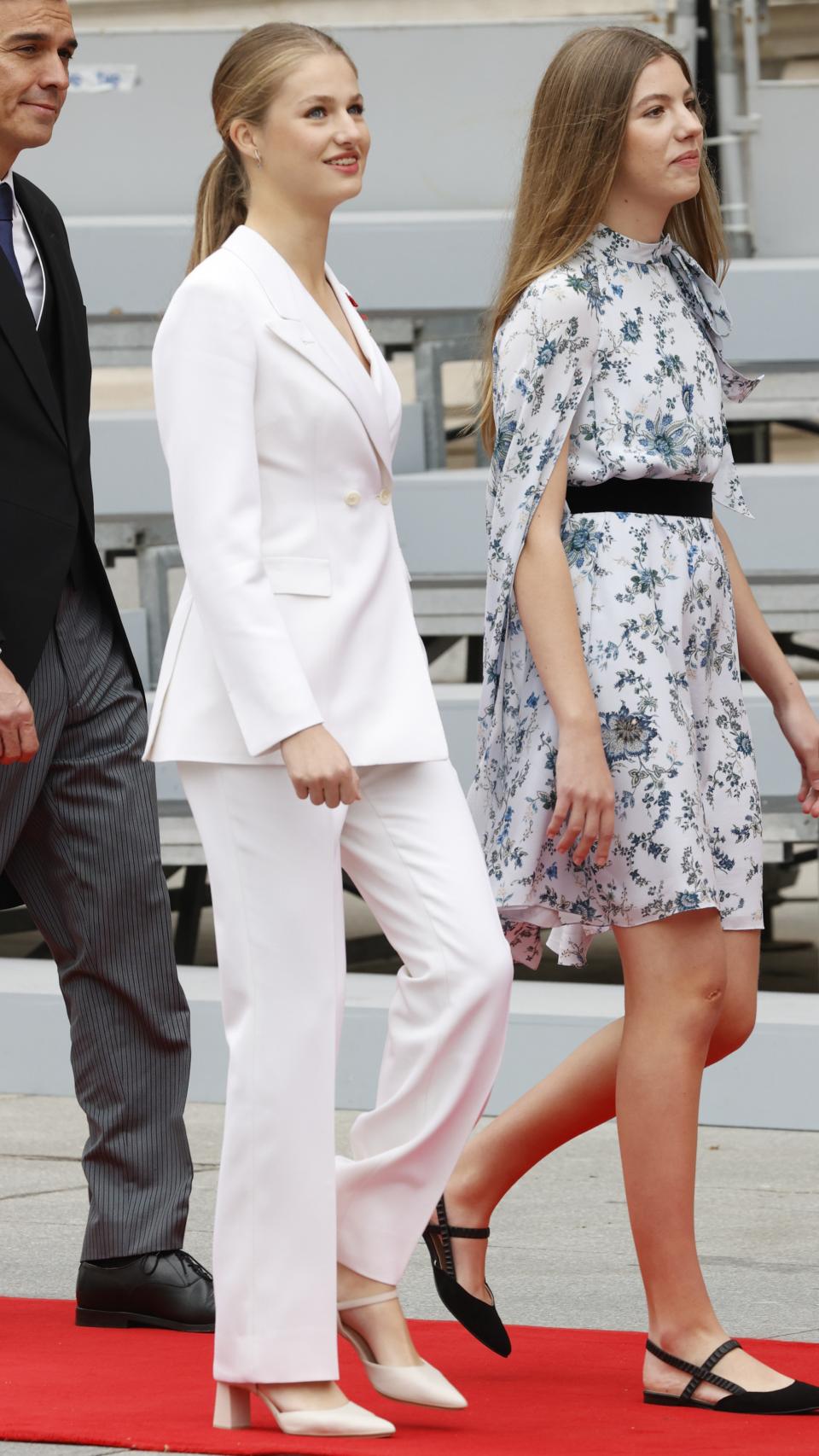 La princesa Leonor y la infanta Sofía.