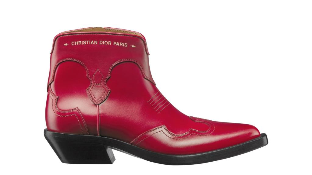 Detalle de las botas Dior West.