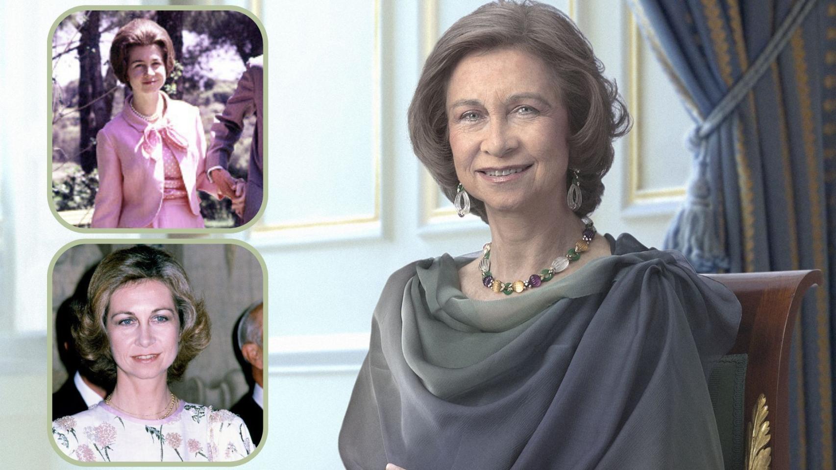 La madre de Felipe VI, en un montaje de Magas.