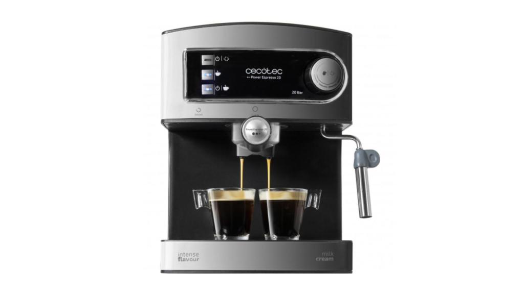 La cafetera Cecotec que vende Carrefour.