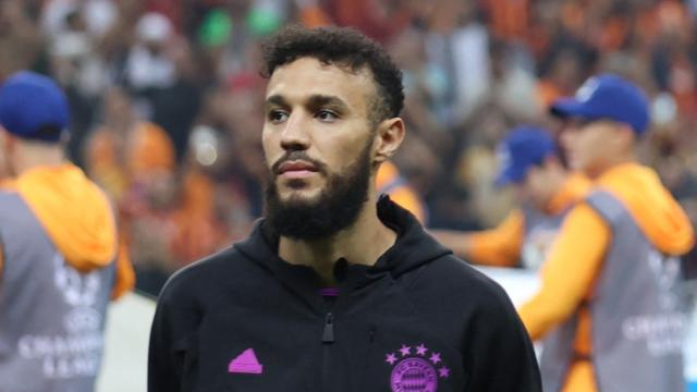 Mazraoui, con el Bayern Múnich