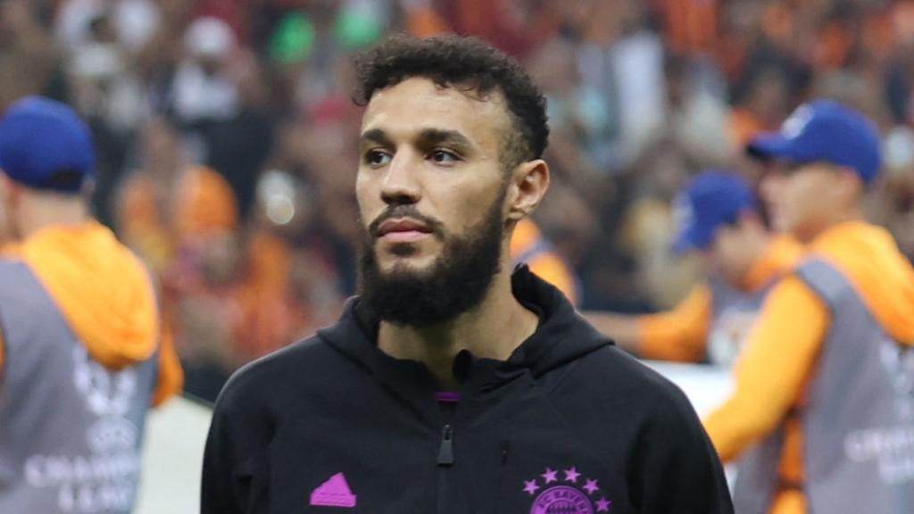 Mazraoui, con el Bayern Múnich
