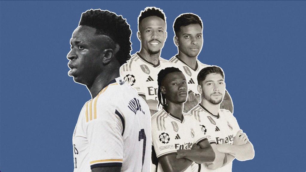 Vinicius, Militao, Rodrygo, Camavinga y Valverde