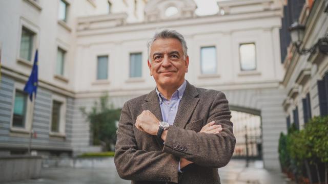 Javier de Andrés, próximo líder del PP vasco, en el Congreso de los Diputados.