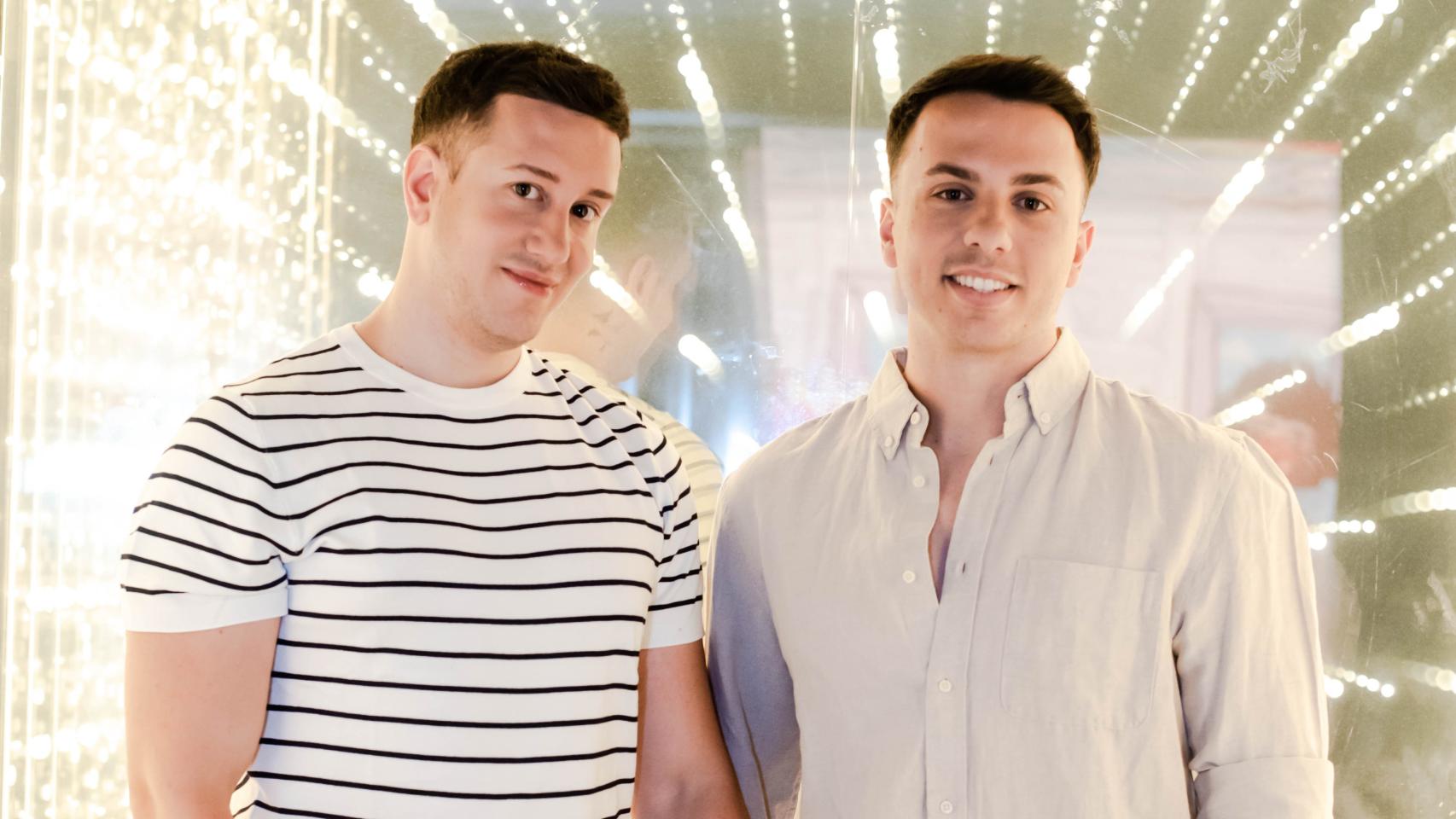 Alejandro Fernández y Gonzalo Barreno de la cuenta de Instagram y TikTok Planes Brutales.