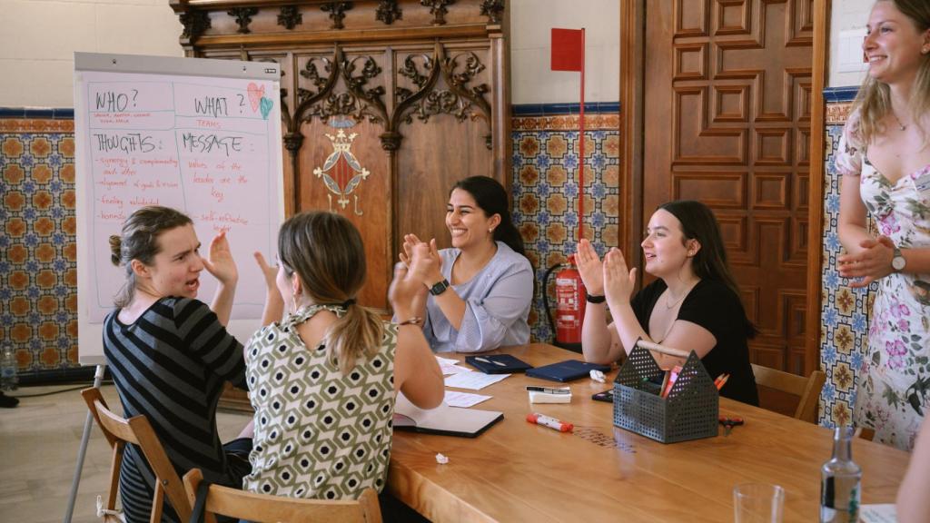 La danesa y el resto de participantes de la ELA prepararon proyectos innovadores que apostaban por la innovación, la sostenibilidad y la diversidad en el STEM.