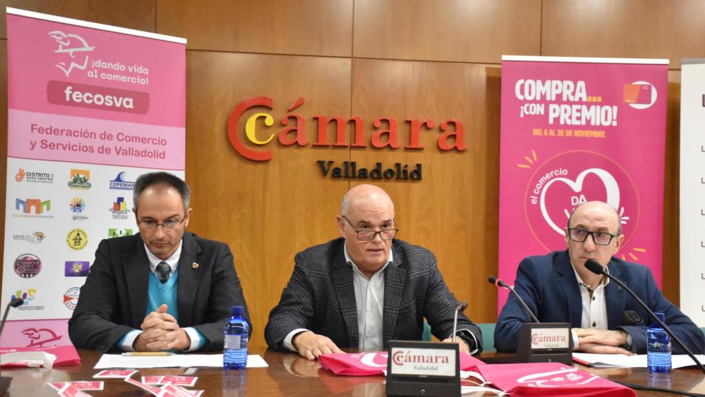 De izquierda a derecha: Víctor Martín, Javier Labarga y Jesús Herreras