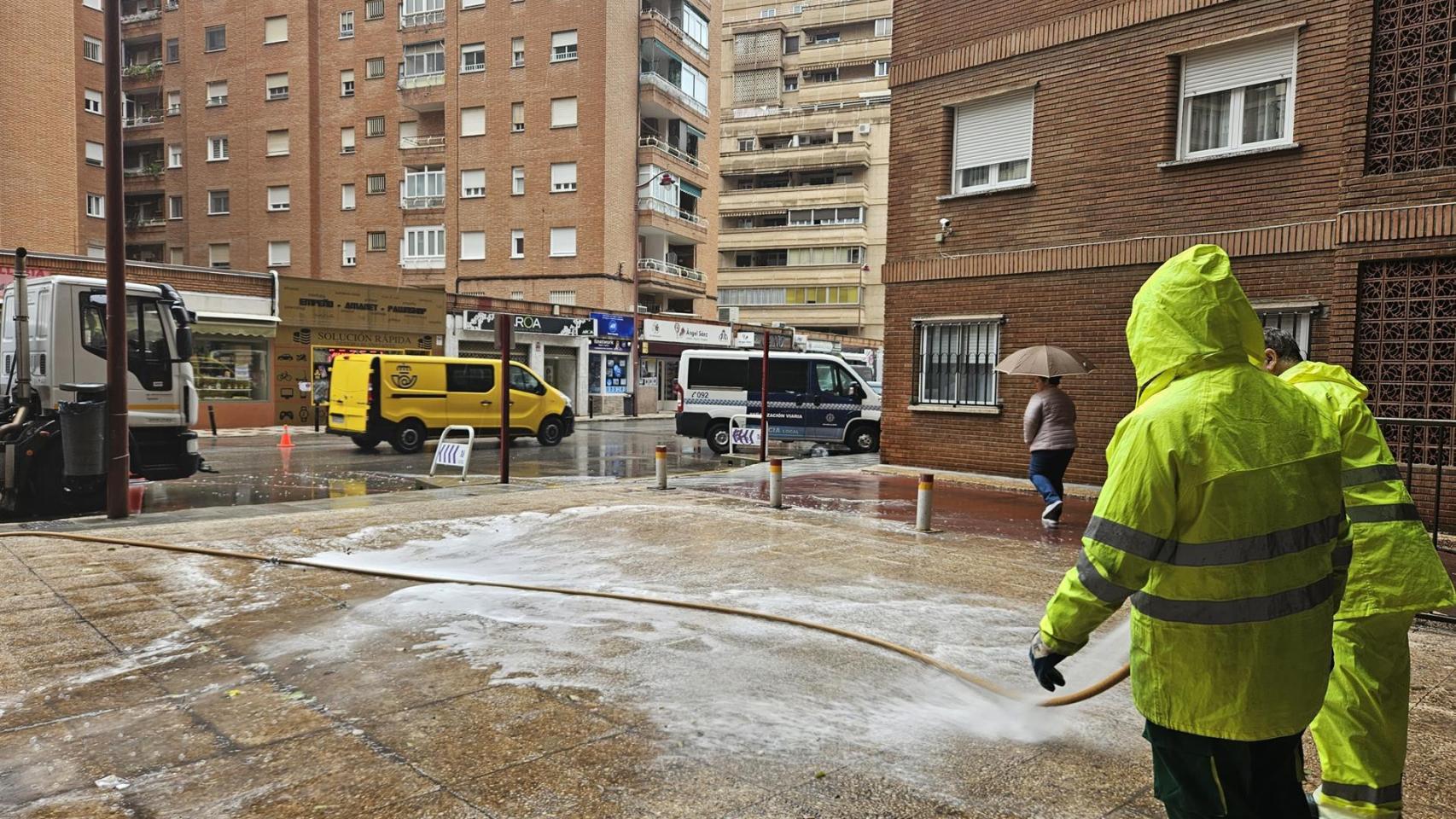 Dispositivo especial de limpieza integral de los barrios en Guadalajara