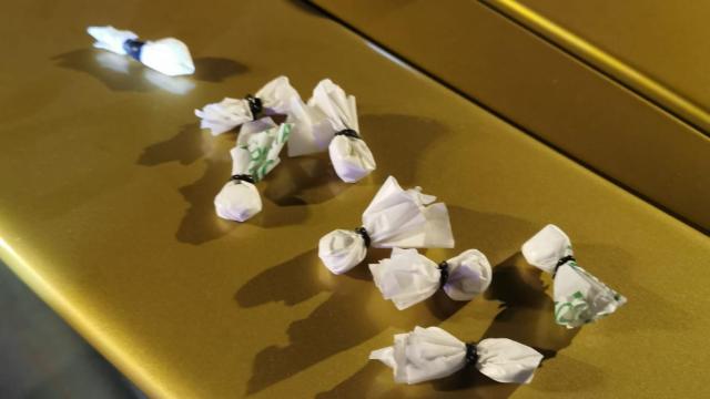La cocaína intervenida por la Policía Nacional en un control en Ávila