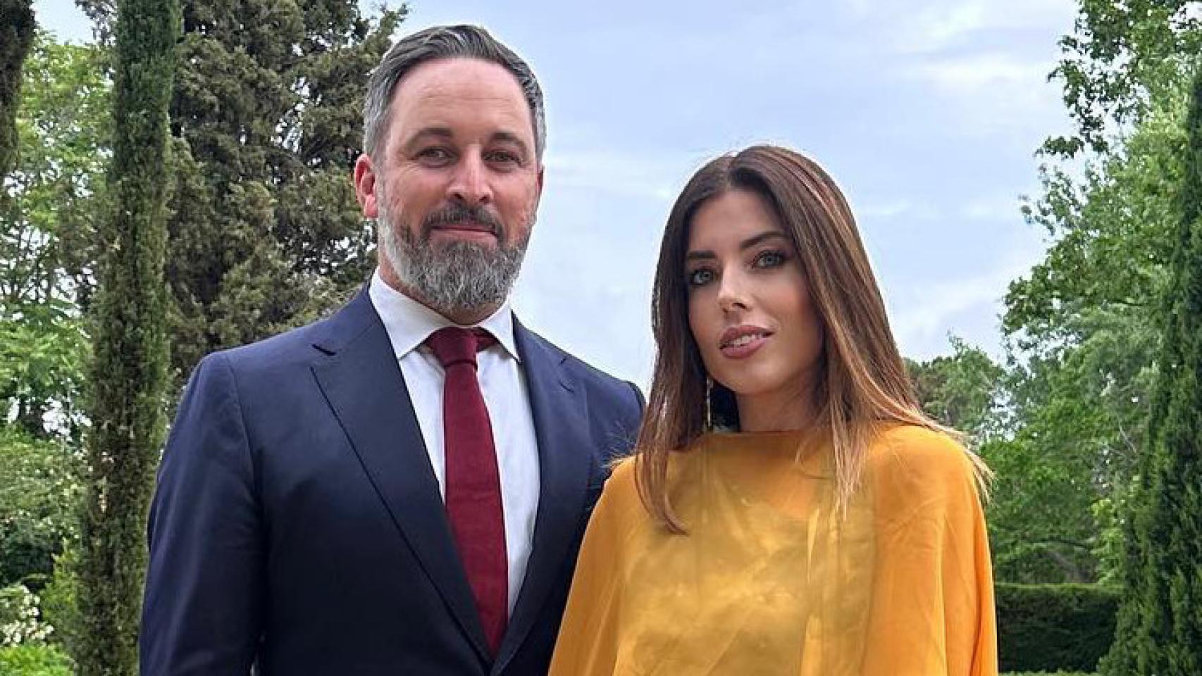 Santiago Abascal y Lidia Bedman.