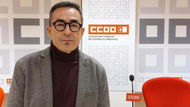 Paco de la Rosa, secretario general de CCOO en Castilla-la Mancha, en una imagen de archivo