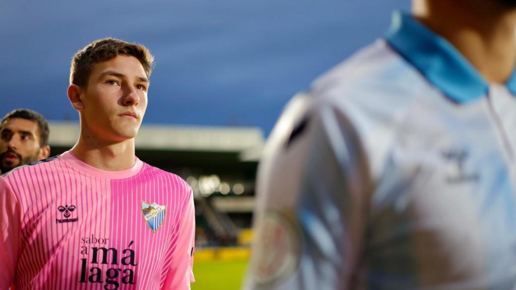 Carlos López, portero del Málaga CF