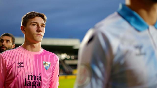 Carlos López, portero del Málaga CF