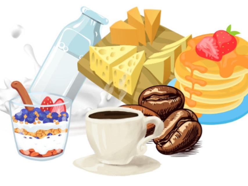 Elementos esenciales en el desayuno