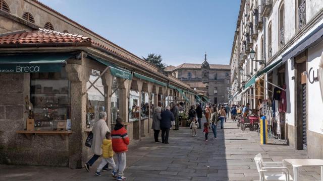 Mercado de Abastos, en Santiago.
