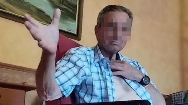 Pedro, el ganadero jubilado denunciado por su cuidadora por supuesto acoso sexual.