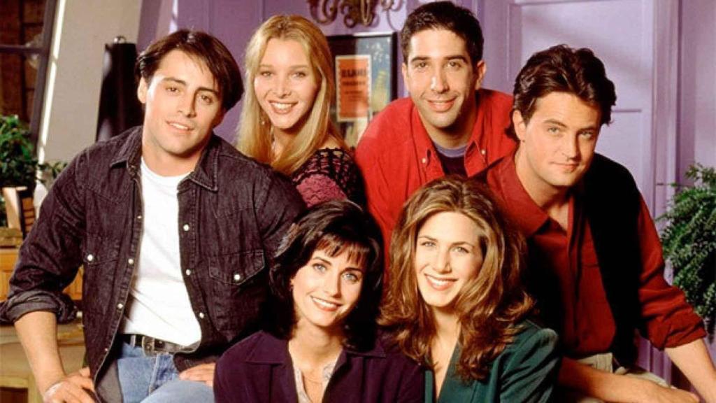 Matt LeBlanc, Lisa Kudrow, Courteney Cox, David Schwimmer, Jennifer Aniston y Matthew Perry.
