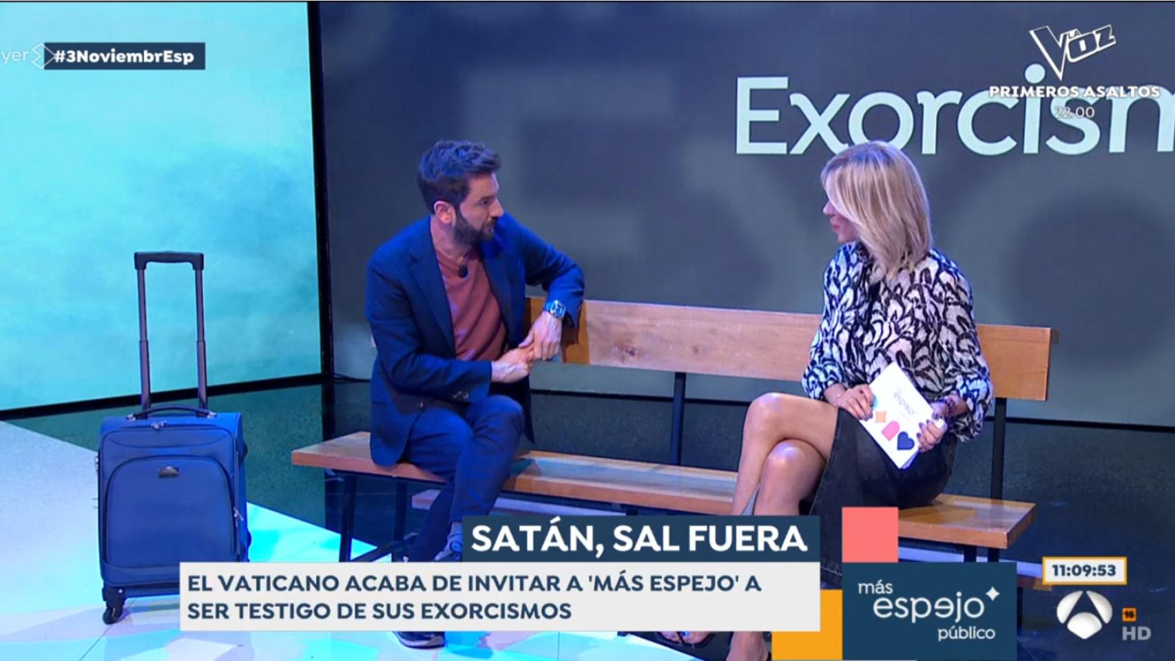 Diego Revuelta y Susanna Griso en ‘Espejo Público’.