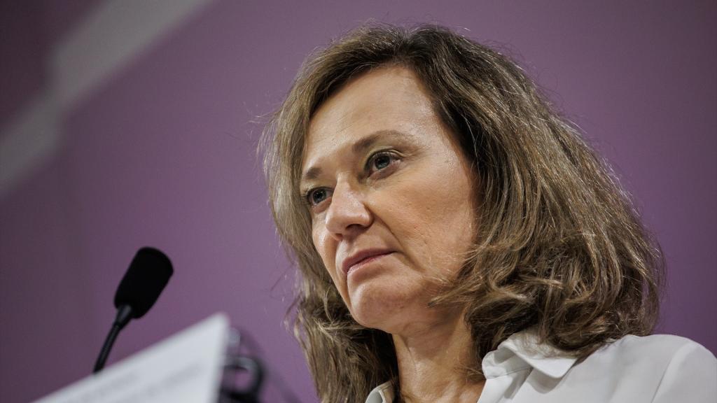 Victoria Rosell, durante una reunión del comité de crisis contra la violencia de género el pasado 4 de octubre./