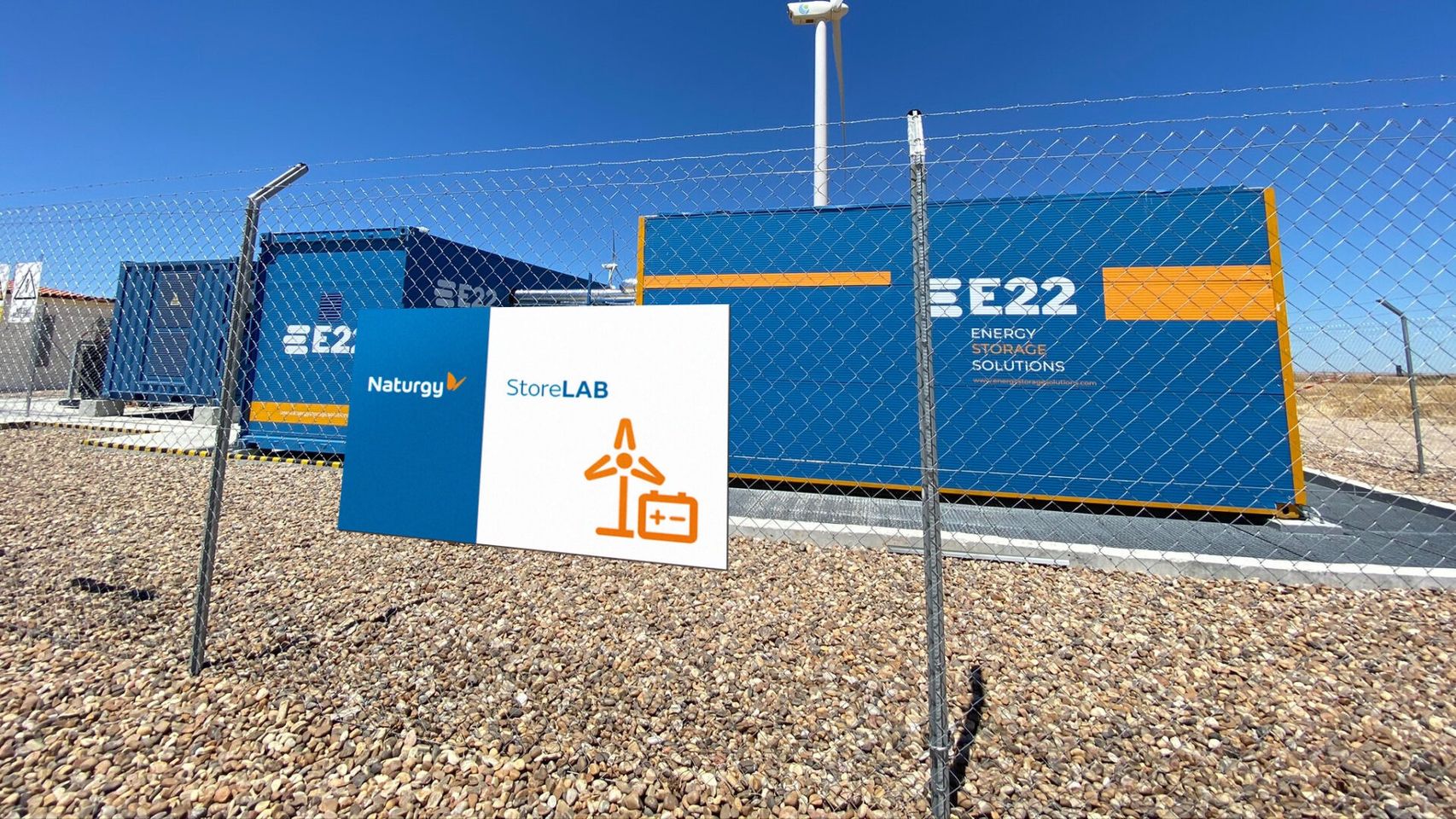 Sistema de almacenamiento energético de Naturgy.