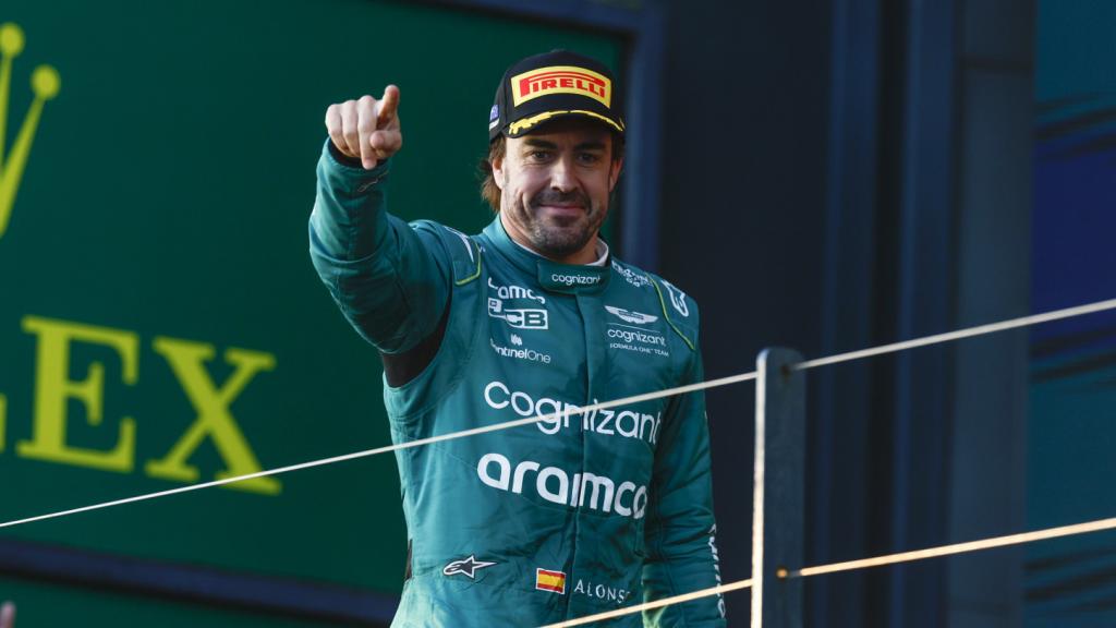 Fernando Alonso en el Gran Premio de Australia.