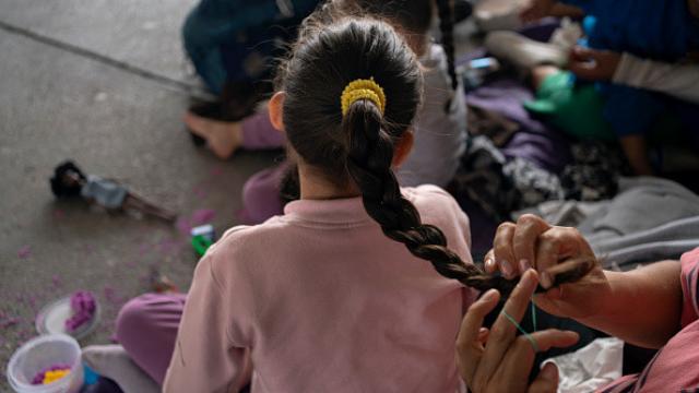 Fotografía de una menor peruana.