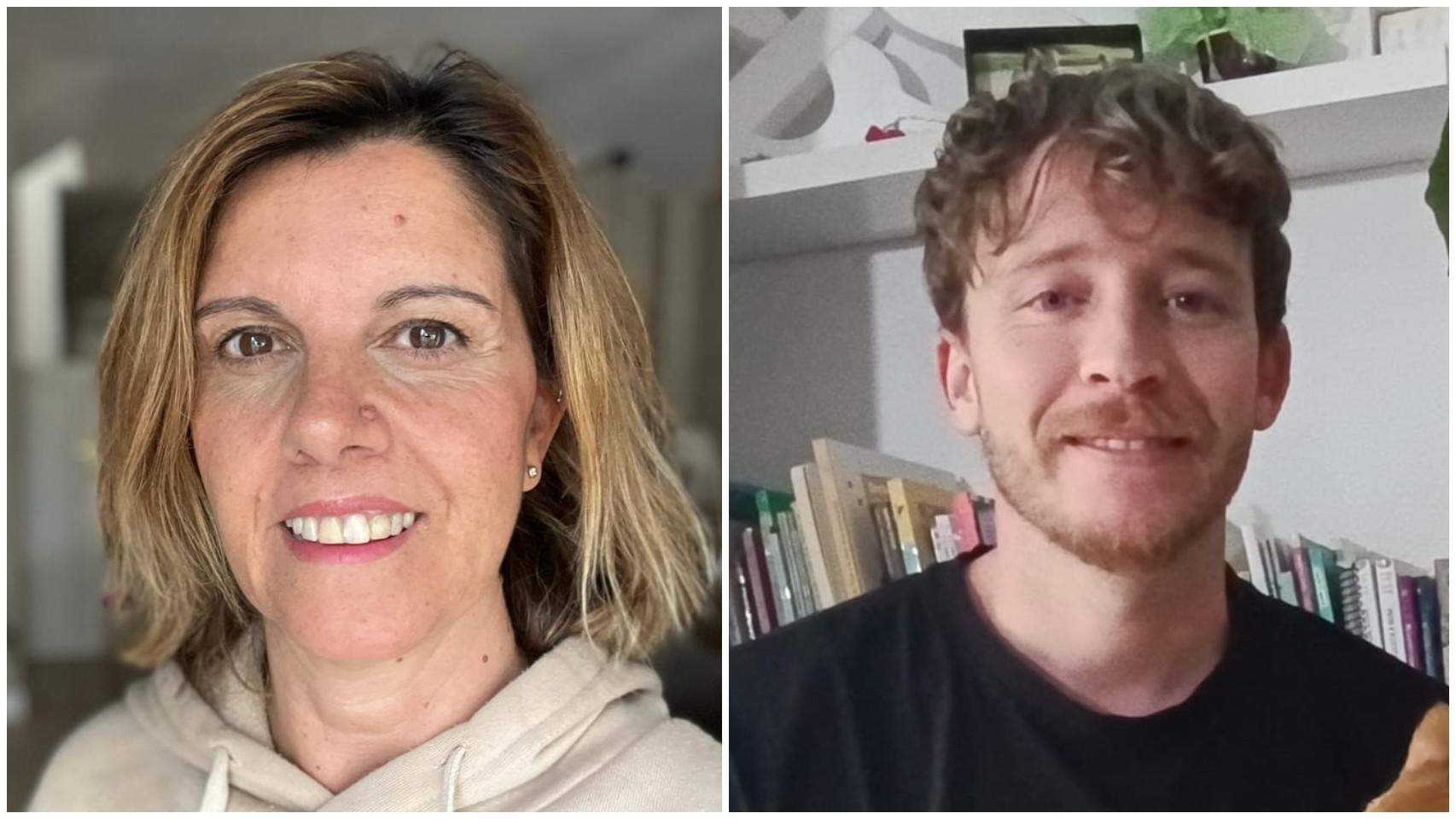 Cristina y Simón.