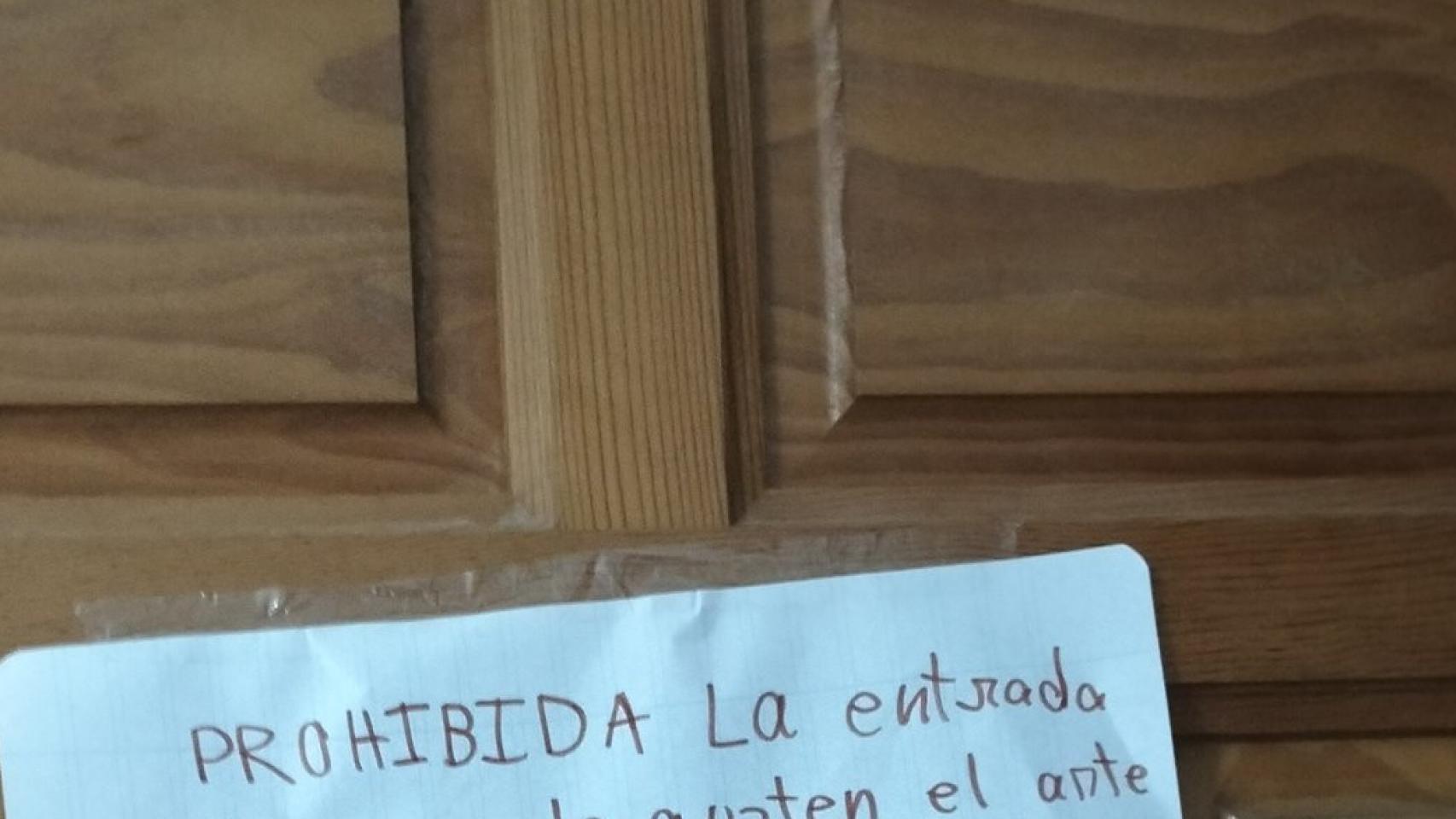 Detalle de la fotografía viral.