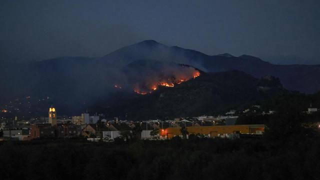 Incendio de Montixelvo. Efe