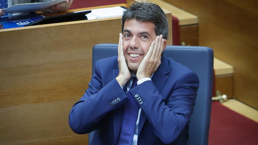 Carlos Mazón, presidente de la Generalitat Valenciana. José Cuéllar (Corts Valencianes)