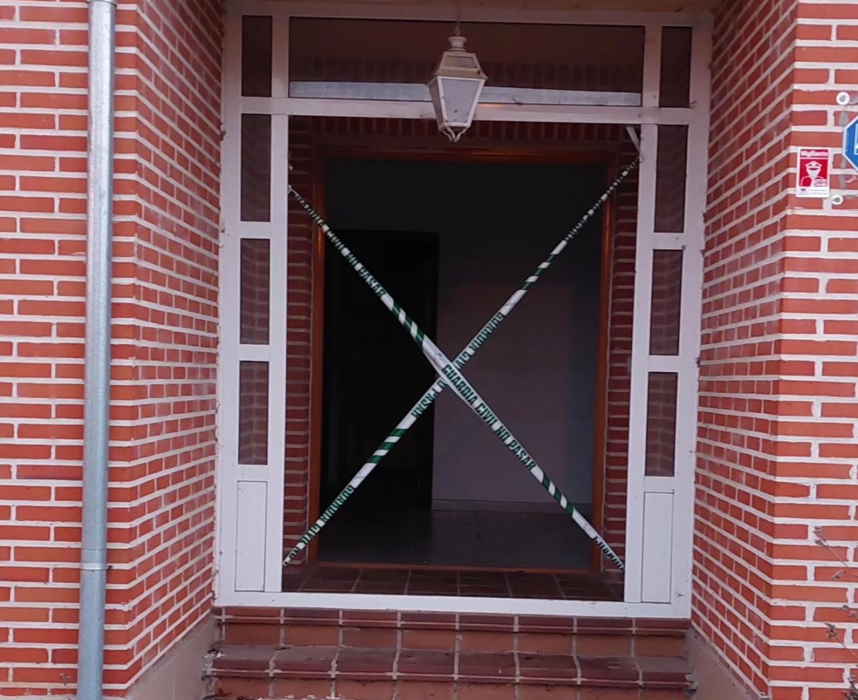 Precintada una vivienda por la Guardia Civil