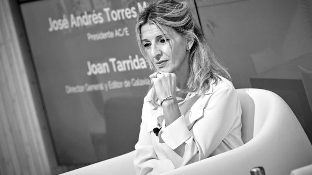 La vicepresidenta segunda y ministra de Trabajo y Economía Social en funciones, Yolanda Díaz,