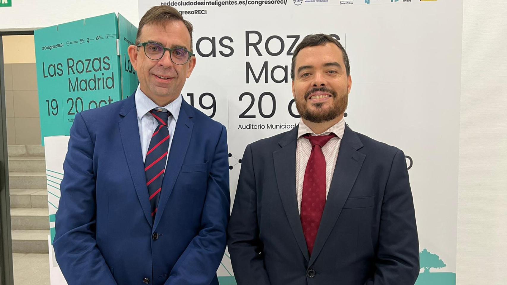 Representantes de la Red Española de Ciudades Inteligentes (RECI) y Smart City Cluster.