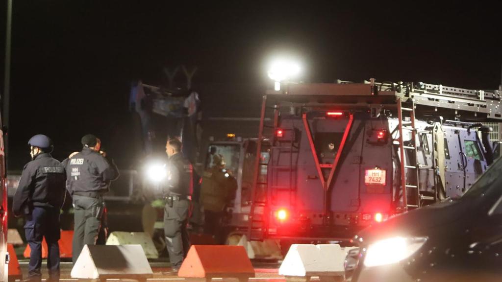 Dispositivo policial en el aeropuerto de Hamburgo
