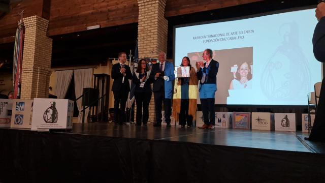 Entrega de la Medalla de Oro al Museo Belenista de Mollina.