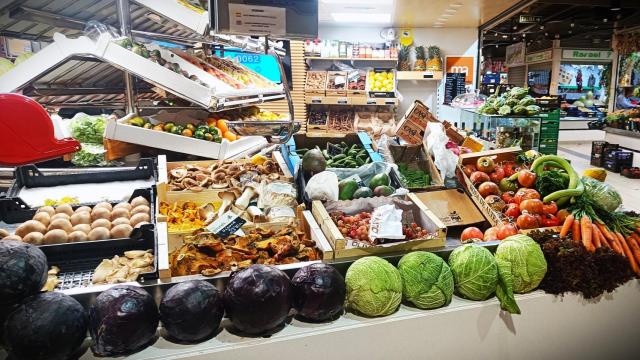 Frutas del puesto Frutas Gironés.