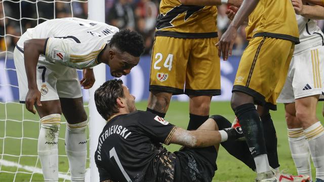 Vinicius recrimina a Dimitrievski