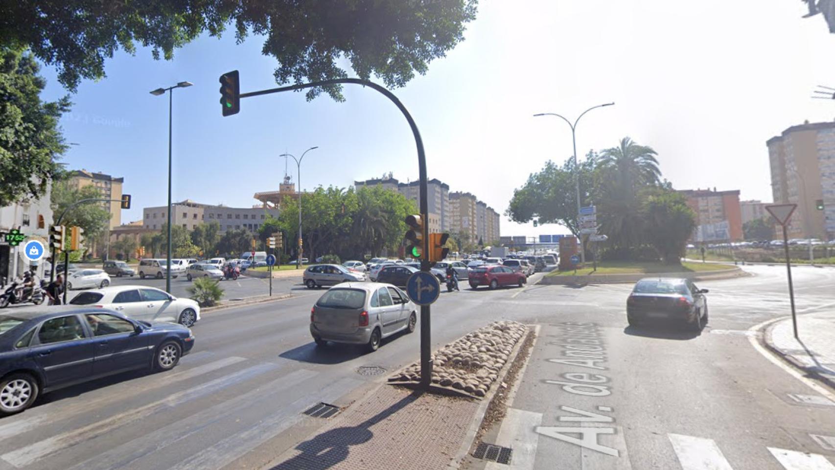 Imagen de la plaza Manuel Azaña, en Málaga.