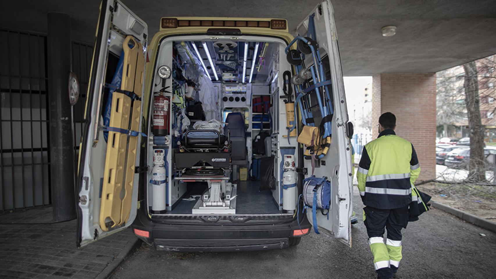 Imagen de archivo de una ambulancia.