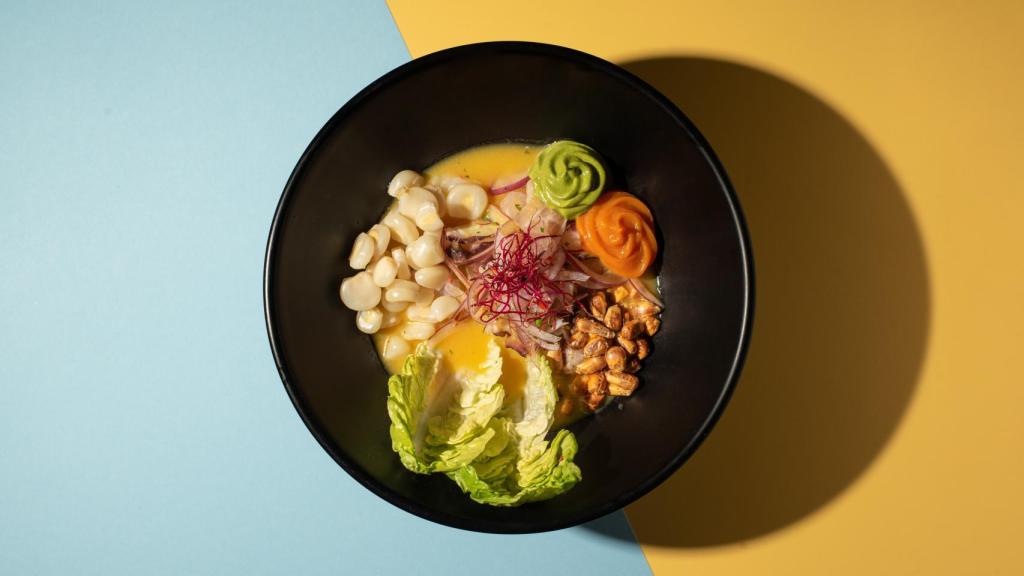El ceviche del puerto del restaurante peruano Dalima.