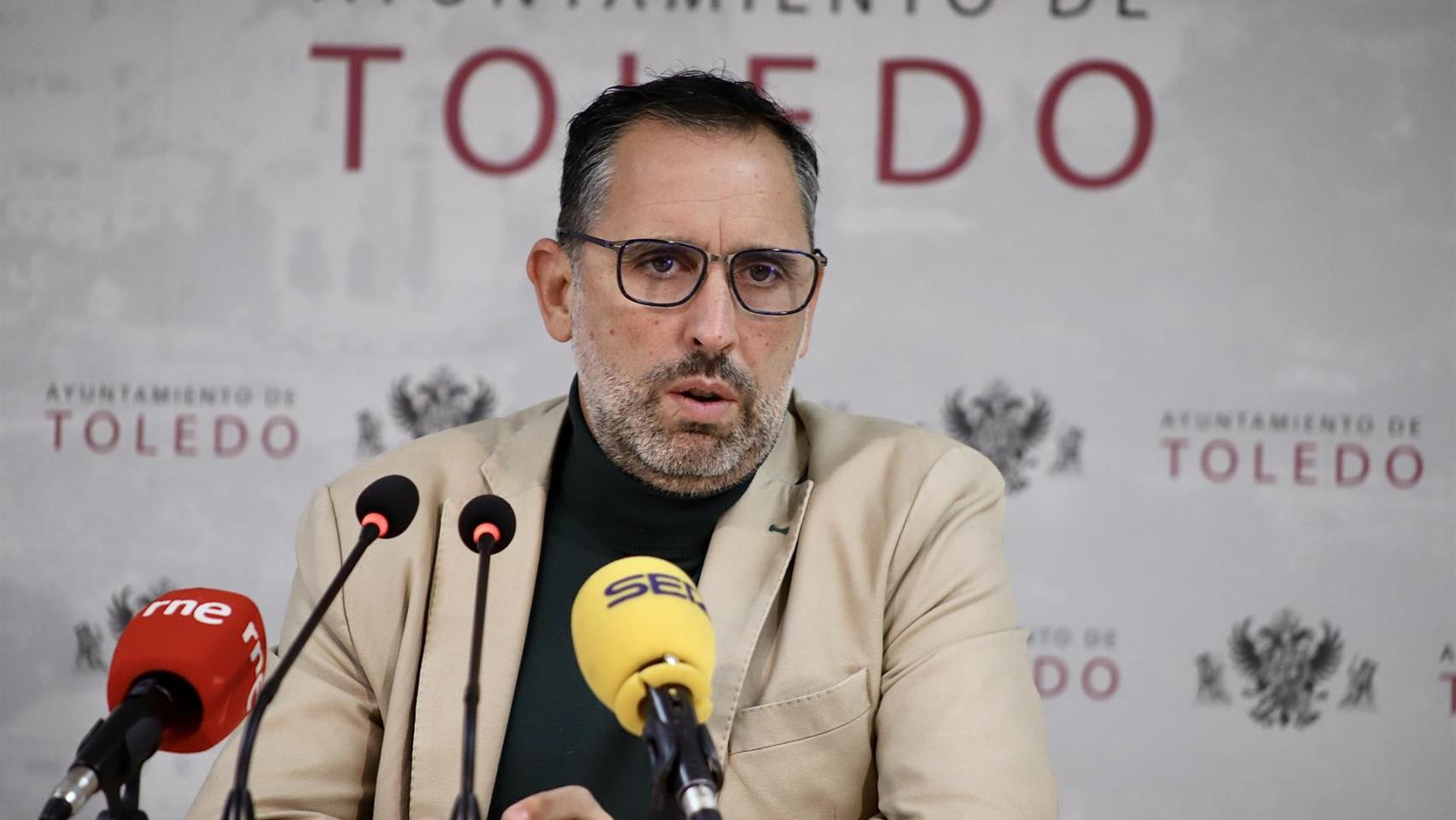 Iñaki Jiménez, concejal de Movilidad de Toledo.