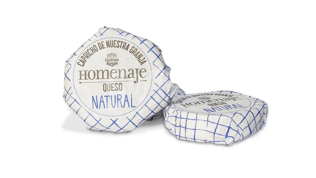 El queso 'Capricho Homenaje Natural'.