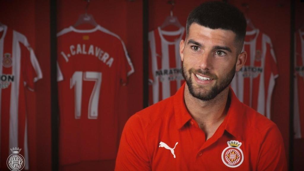 Jordi Calavera, en el Girona