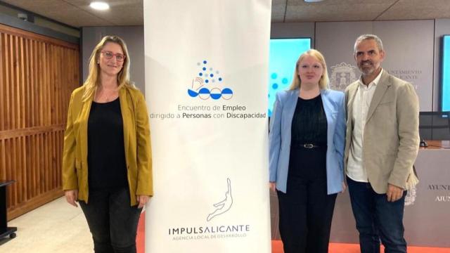 El comité organizador del IV Encuentro de Empleo para Personas con Diversidad Funcional.