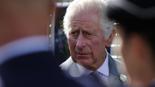 El rey de Inglaterra Carlos III en una imagen tomada en un viaje a Burdeos, en septiembre de 2023.