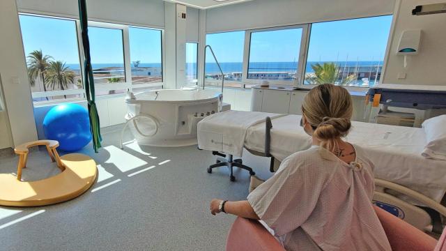 La zona de paritorio del Hospital Quirónsalud Marbella.